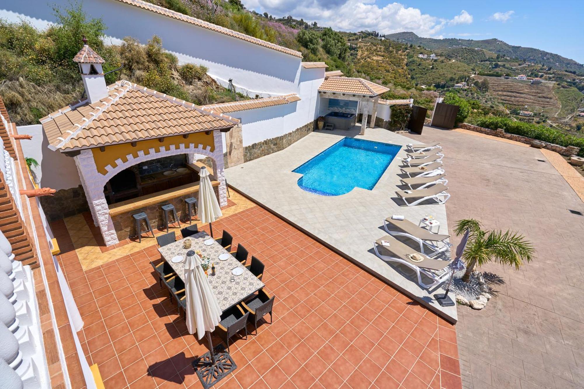 Villa Javier En Sayalonga Exteriör bild